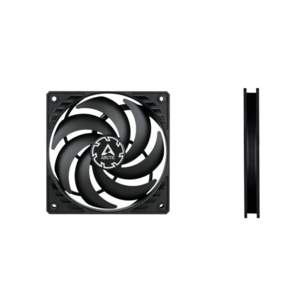 arctic-fan-casing-p12-slim-pwm-pst-120mm-single-black ARCTIC Fan Casing P12 Slim PWM PST 120mm Single - Black