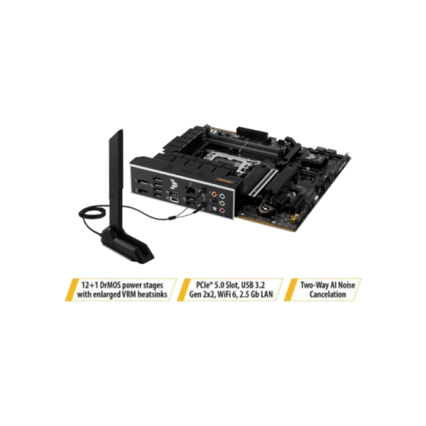 ASUS TUF B760M PLUS Wifi II DDR5 (Intel LGA 1700, DDR5)