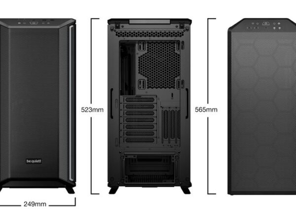 BE QUIET Casing Dark Base 701 Mesh - Black