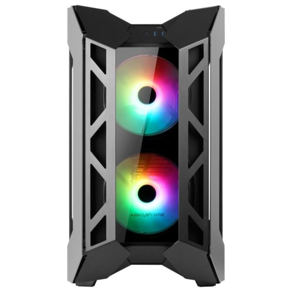 ABKONCORE Casing AL1000 Sync ARGB E-ATX Tempered Glass