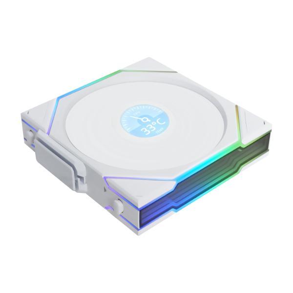 LIAN LI Fan Casing Uni Fan TL 140 LCD Wireless Single Pack - White
