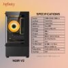 INFINITY Casing Noir V2 M-ATX