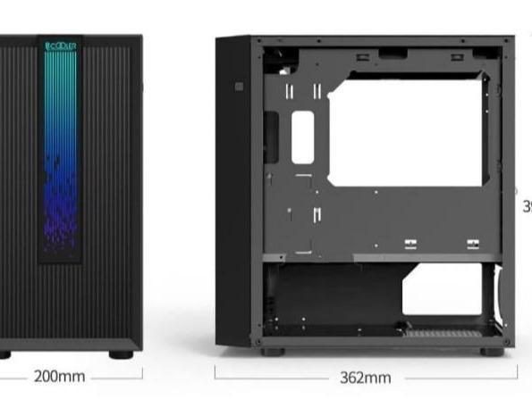 bc879d47e3424b17938755fd15ce8c02tplv-aphluv4xwc-origin-jpeg.jpeg PCCOOLER Casing Platinum LM200 Mesh RGB M-ATX - White
