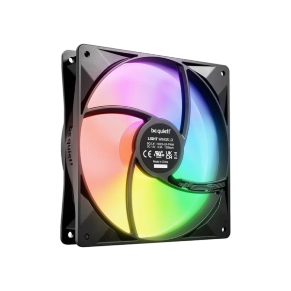 be-quiet-fan-casing-light-wings-lx-pwm-140mm-triple-pack BE QUIET Fan Casing Light Wings LX PWM 140mm Triple Pack