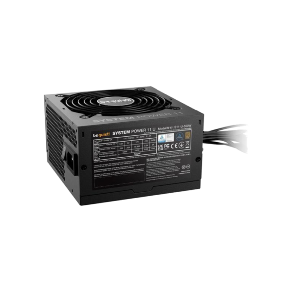 be-quiet-power-supply-system-power-11-u-550w-80-bronze-atx-3 BE QUIET Power Supply System Power 11 U 550W 80+ Bronze ATX 3.1