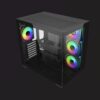 COOLER MASTER Casing Elite 681 ATX 4 Fan 120mm - Black
