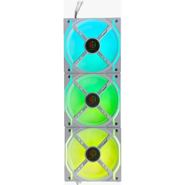 CUBE GAMING Fan Casing Magnet ARGB 120mm 3 Fan Wireless + Remote
