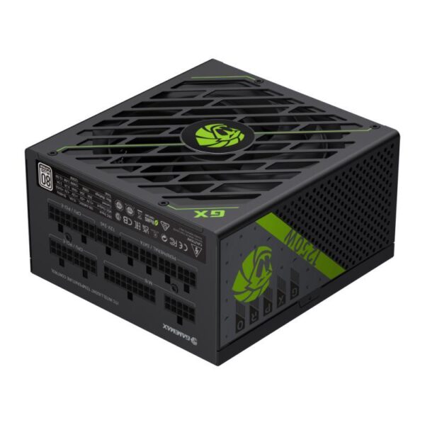 GAMEMAX Power Supply GX1250 Pro 80+ Platinum Modular ATX 3.1 - Black