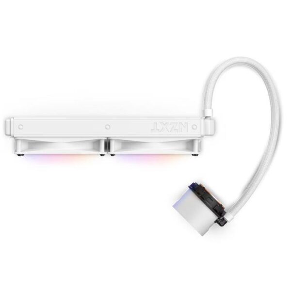 NZXT CPU Cooler Kraken Plus V2 240 RGB AIO 1.54" LCD - White