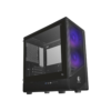 cube-gaming-casing-nast-m-atx-mesh-tempered-glass-black CUBE GAMING Casing Nast M-ATX Mesh Tempered Glass - Black