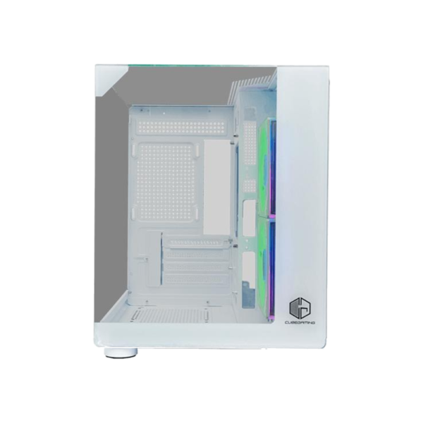 CUBE GAMING Casing Premium Cielo V2 M-ATX Tempered Glass - White