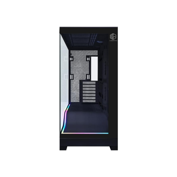 CUBE GAMING Casing Premium Perich ATX Panoramic - Black