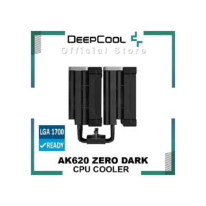 DEEPCOOL CPU Cooler AK620 Zero Dark + Bracket LGA 1700