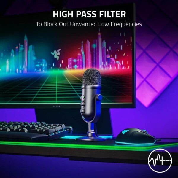 RAZER Microphone Seiren V2 Pro USB Streaming