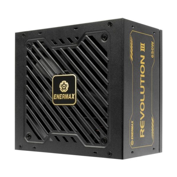 ENERMAX Power Supply Revolution III 650W 80+ Gold Full Modular ATX 3.1