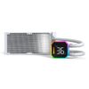 MONTECH CPU Cooler HyperFlow Digital 240 ARGB AIO - White