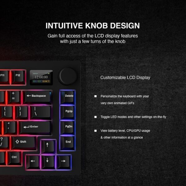 ecdfd86e8ca544778a7d45f605f1d9aetplv-aphluv4xwc-origin-jpeg.jpeg TECWARE Keyboard Spectre 75 Gaming LCD Knob - White