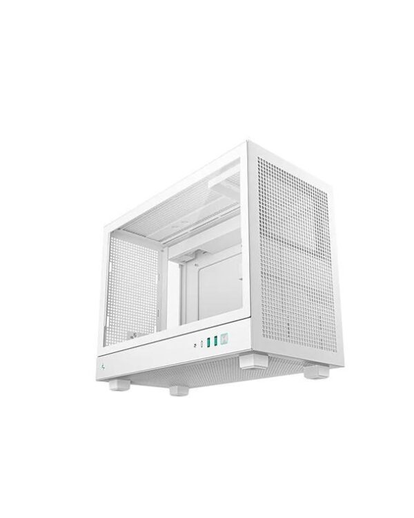 DEEPCOOL Casing CH160 Plus M-ATX - White