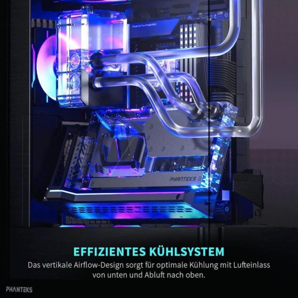 PHANTEKS Casing Evolv X2 E-ATX Mid Tower - Brushed Black
