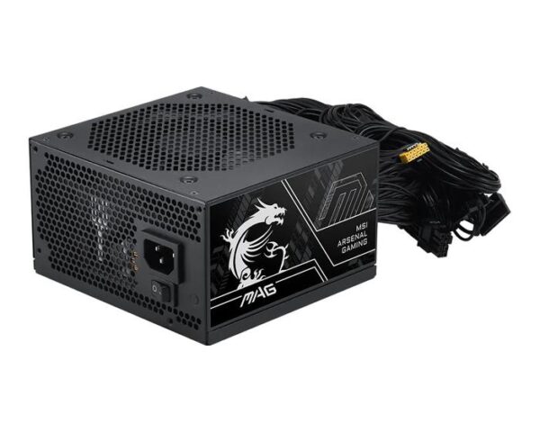 MSI Power Supply MAG A650BN PCIE5 III 650W 80+ Bronze Non Modular