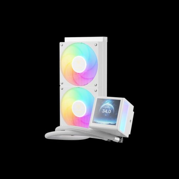 f736d046909843ca8f3c7ac347e328e7tplv-aphluv4xwc-origin-jpeg.jpeg GAMDIAS CPU Cooler Chione P5-240 LCD AIO 240mm - White