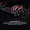 FANTECH Keyboard Atom87 MK876 V2 Sumi Edition RGB Mechanical TKL - Black