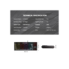 FANTECH Keyboard Atom87 MK876 V2 RGB Mechanical