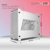 METALFISH Casing G5 Plus Aluminium Mini ITX
