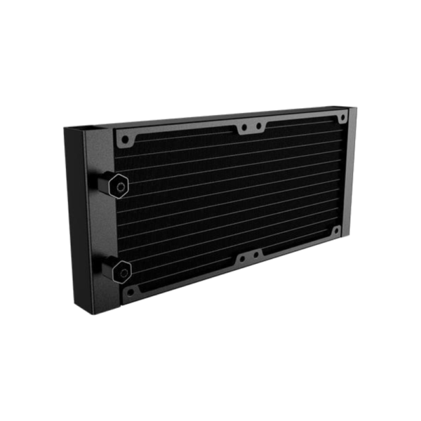 GAMDIAS CPU Cooler Aura GL240 LCD ARGB AIO 240mm - Black