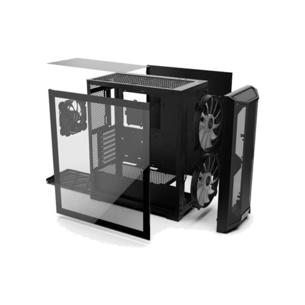 lian-li-casing-lancool-215-tempered-glass-2-fan-argb-200mm-b LIAN LI Casing Lancool 215 Tempered Glass 2 Fan ARGB 200mm - Black