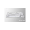 MISTEL Keyboard MD870-CS Mechanical Cherry MX Blue White LED - White