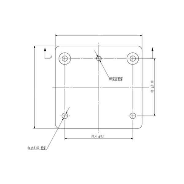 MOZA Racing 4 to 3 Hole Base Mount Adapter