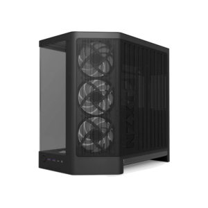 NZXT Casing H6 RGB+ Compact Dual Chamber Mid Tower - Black