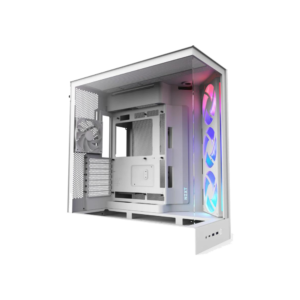 NZXT Casing H9 Flow RGB 2025 Dual Chamber Mid Tower ATX - White