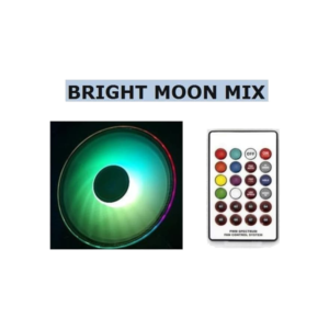 PARADOX GAMING Fan Casing Bright Moon Mix RGB 120mm 3 Pcs + Control Box Remote