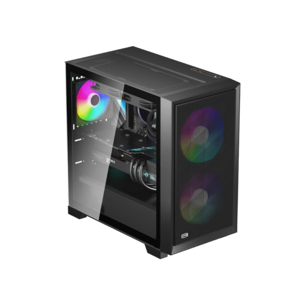 PCCOOLER Casing C3 D310 M-ATX 2 Fan