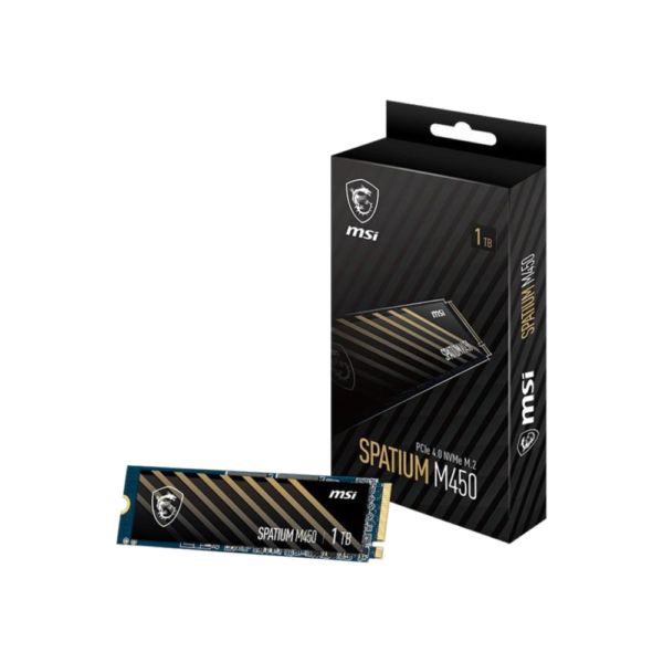 SSD MSI SPATIUM M450 PCIe 4.0 NVMe M.2 1TB - Gen4x4