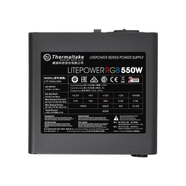 THERMALTAKE Power Supply Litepower RGB 550W