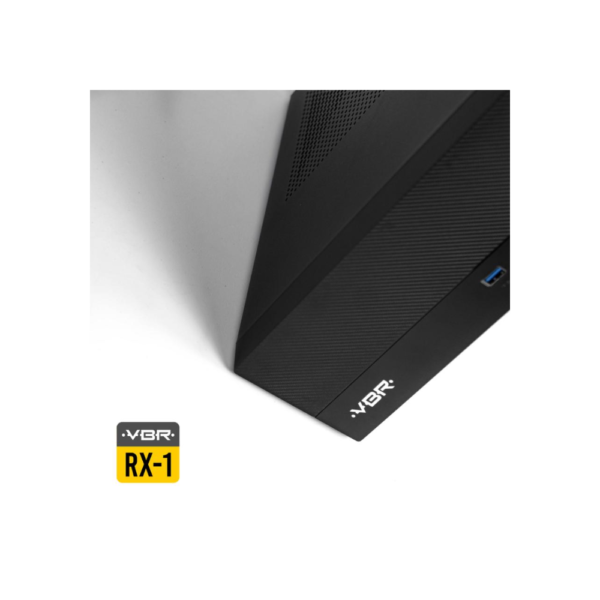 VBR Casing ITX RX 1 Slim + PSU 200W - Black