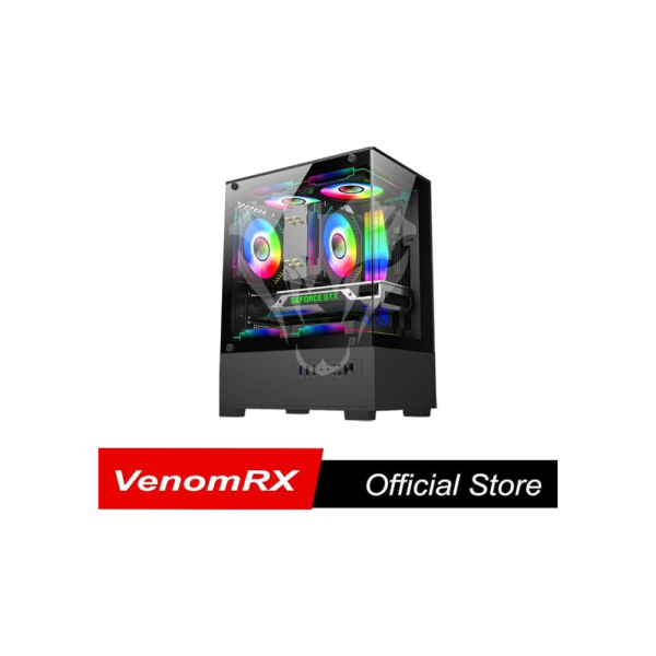 VENOMRX Casing Mars M-ATX 3 Fan RGB 120mm