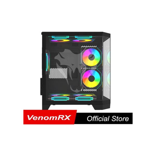 VENOMRX Casing Titan 3D Mini M-ATX Panoramic